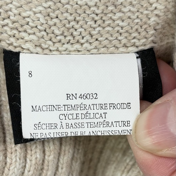 Southern Lady Sweater Vest Womens 8 Fall Autumn Embroidery Seasonal Pumpkin Leaf - Picture 6 of 11